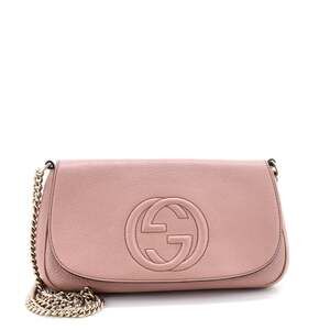 Gucci Soho Chain Crossbody Bag Leather #202682G12B
